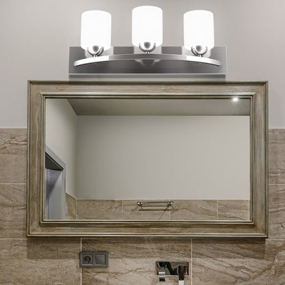 Glass Wall Sconce for 3 Bulbs, White Wall Lights at Gallery Canada