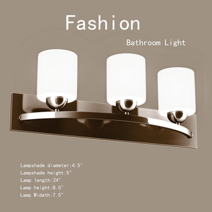 Glass Wall Sconce for 3 Bulbs, White Wall Lights at Gallery Canada