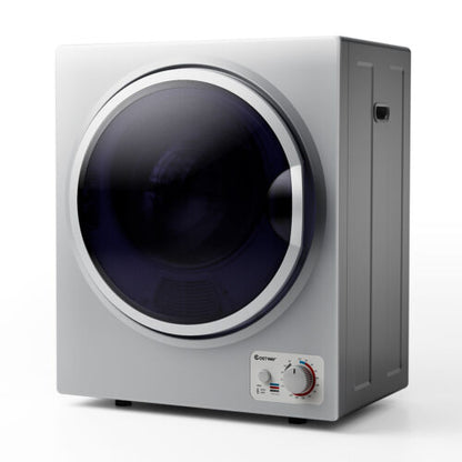 1.5 Cu.ft Stainless Steel Wall Mount Clothes Dryer, Silver Dryers at Gallery Canada