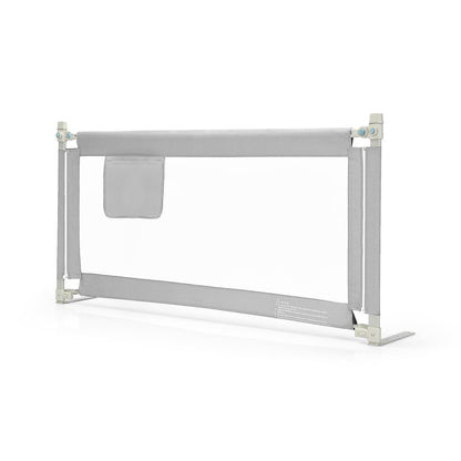 57 Inch Toddler Vertical Lifting Bed Rail Guard, Gray Bed Rails Gray at Gallery Canada
