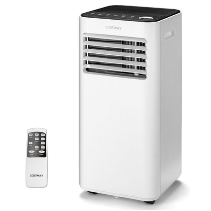 8000 BTU Portable Air Conditioner with Fan and Dehumidifier Mode, White at Gallery Canada