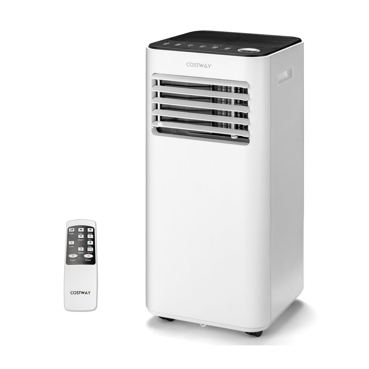 Portable Air Conditioner, 10000 BTU, Fan Dehumidifier Sleep Mode, White Portable Air Conditioners at Gallery Canada