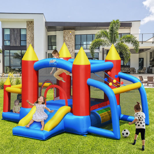 Inflatable Soccer Goal Ball Pit Bounce House Without Blower - Gallery Canada