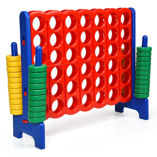 Jumbo 4-To-Score Giant Game Set, 42 Jumbo Rings, Blue Lawn Games Blue at Gallery Canada