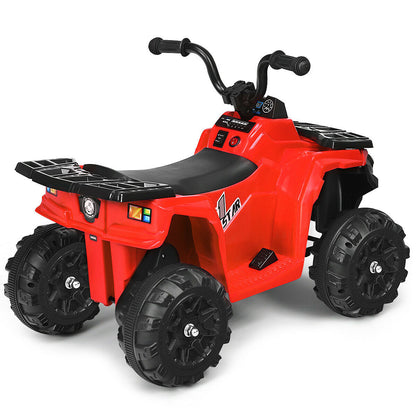 6V Battery Powered Kids Electric Ride on ATV, Red Powered Ride On Toys at Gallery Canada