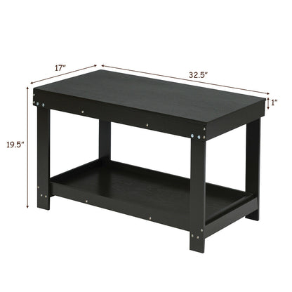 Multifunctional Wood Kids Activity Play Table, Dark Brown Kids Table & Chair Sets at Gallery Canada