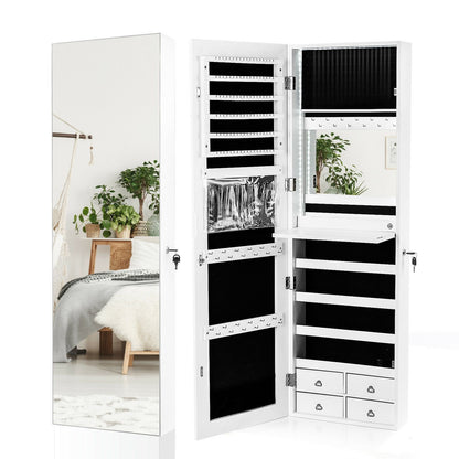 Multipurpose Storage Cabinet with 4 Drawers, White - Gallery Canada