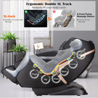 Thumbnail for Enjoyment 13 - 3D SL-Track Full Body Zero Gravity Massage Chair with Thai Stretch - Gallery View 7 of 10