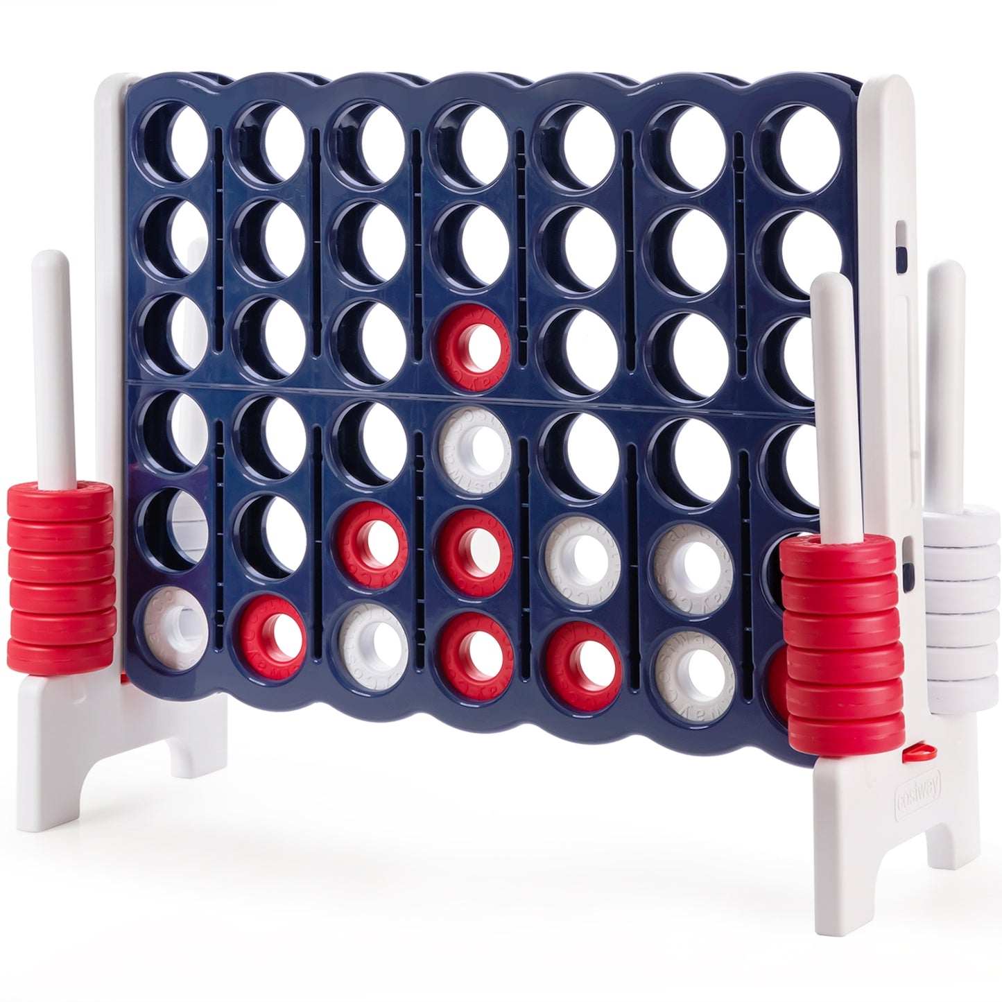 4-To-Score 4 In A Row Giant Game Set, White