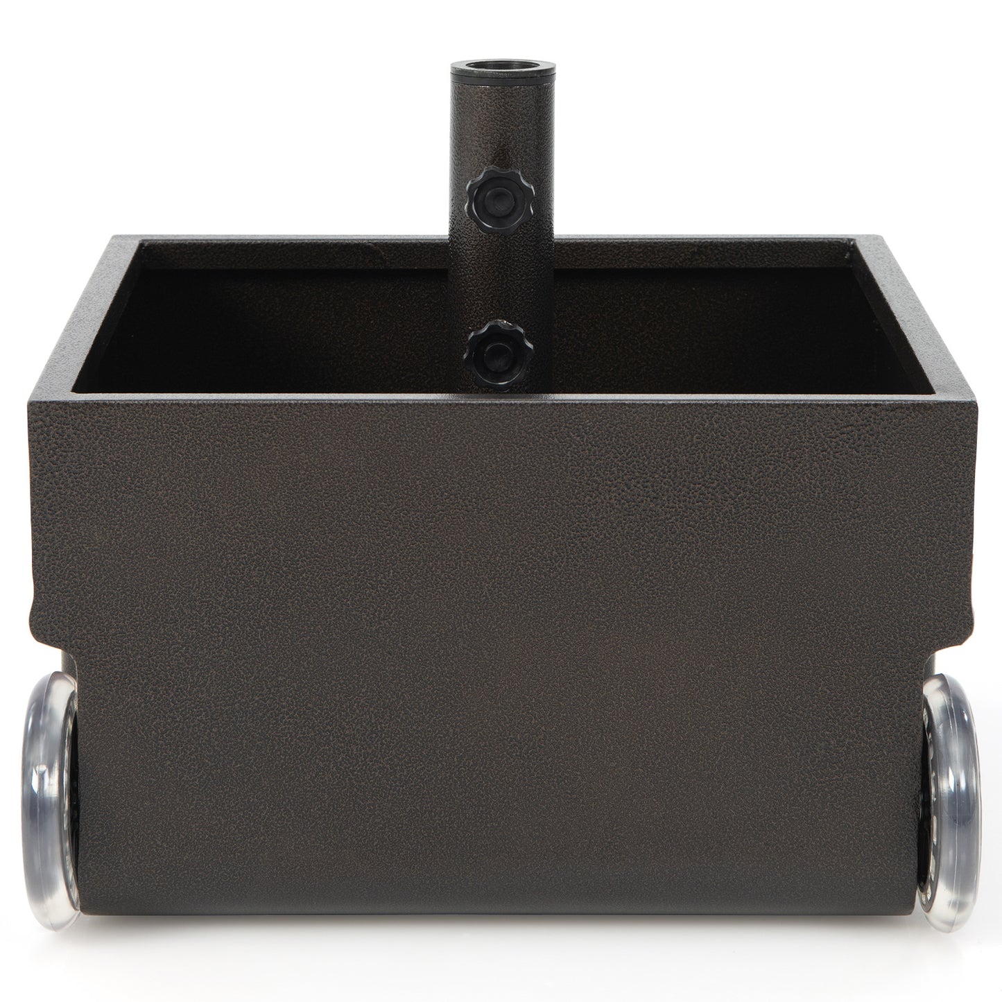 150 Pounds Patio Umbrella Base Stand Wheels Planter Outdoor, Black Outdoor Umbrella Bases at Gallery Canada
