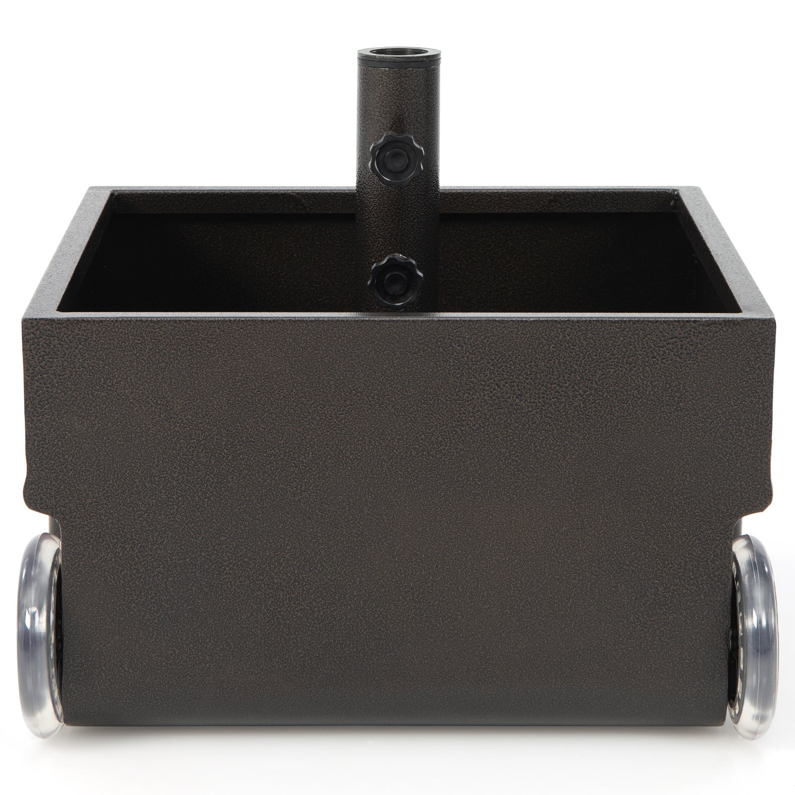 150 Pounds Patio Umbrella Base Stand Wheels Planter Outdoor, Black Outdoor Umbrella Bases at Gallery Canada