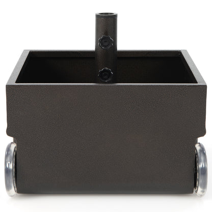 150 Pounds Patio Umbrella Base Stand Wheels Planter Outdoor, Black Outdoor Umbrella Bases at Gallery Canada