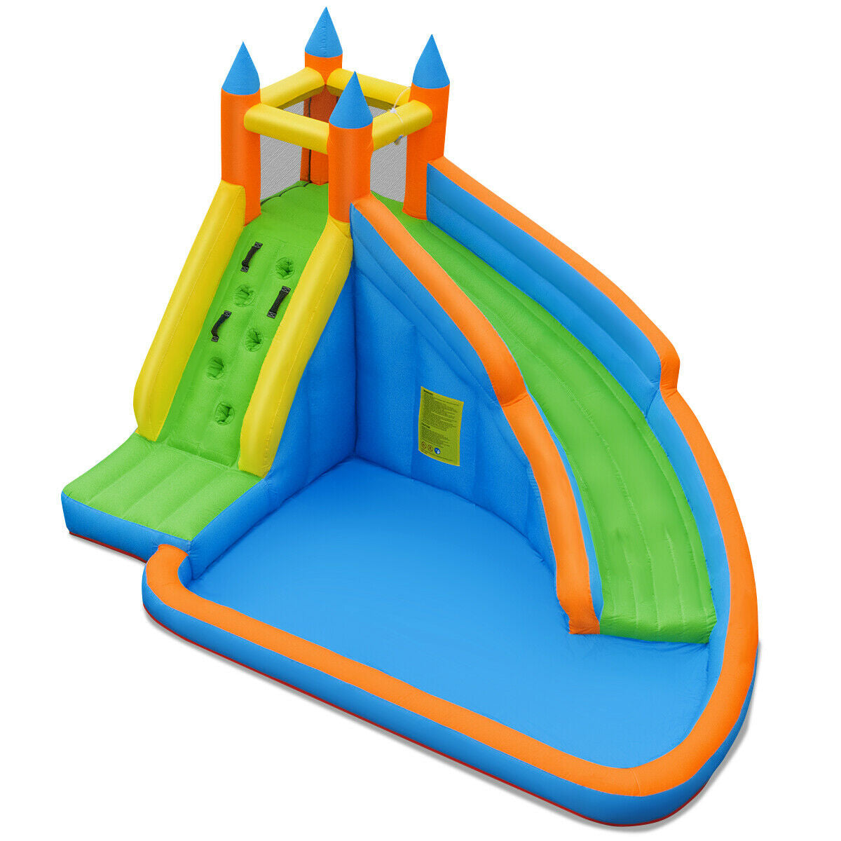 Inflatable Bounce House With Water Slide, Green Bounce House at Gallery Canada