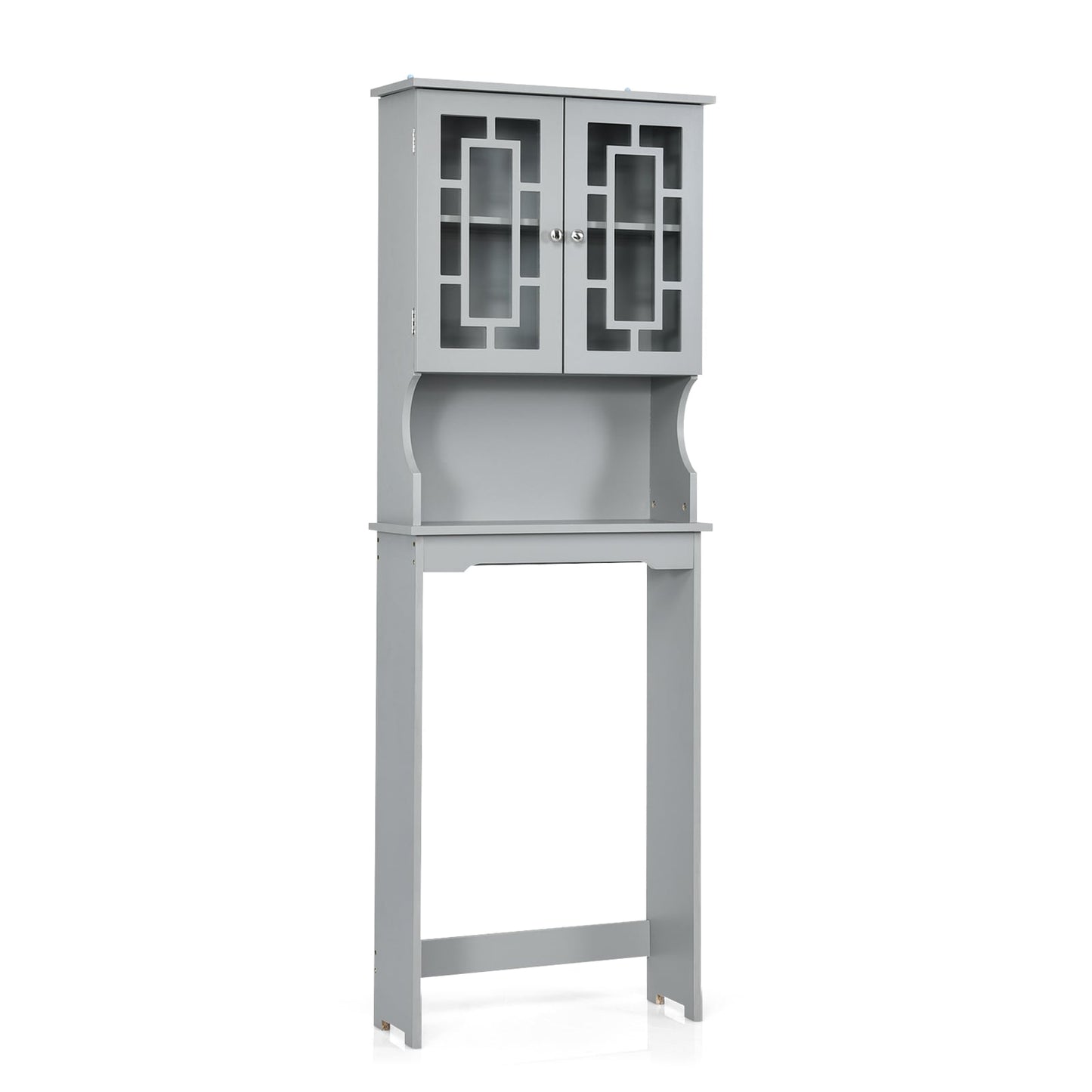 Adjustable Bathroom Organizer, Gray Bathroom Etagere Gray at Gallery Canada