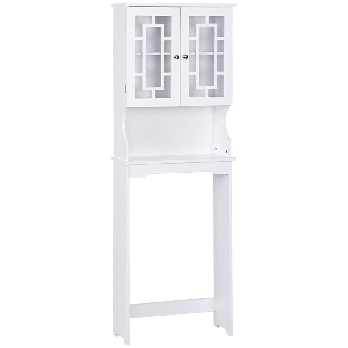 Bathroom Spacesaver Over the Toilet Door Storage Cabinet, White Bathroom Etagere White at Gallery Canada
