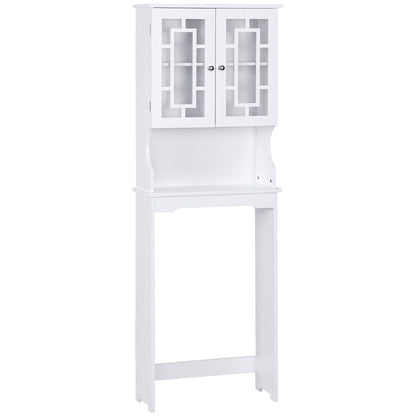 Bathroom Spacesaver Over the Toilet Door Storage Cabinet, White Bathroom Etagere White at Gallery Canada