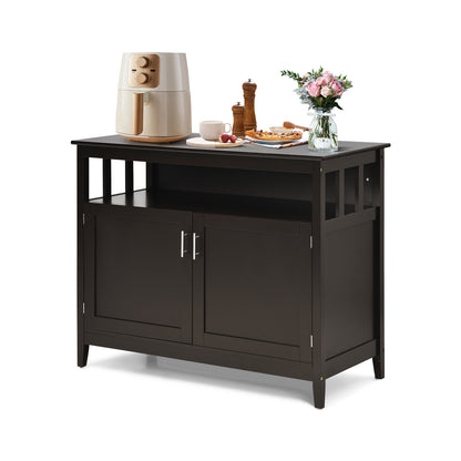 Modern Wooden Kitchen Lockers, Large Storage Space, Brown