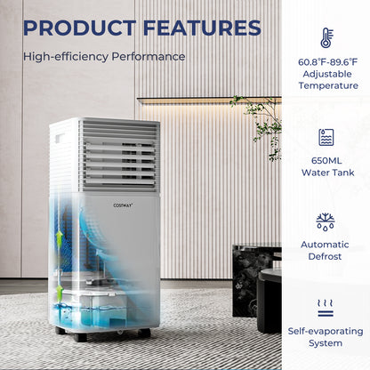 10000 BTU Air Cooler With Fan, Dehumidifier Mode, White Portable Air Conditioners at Gallery Canada