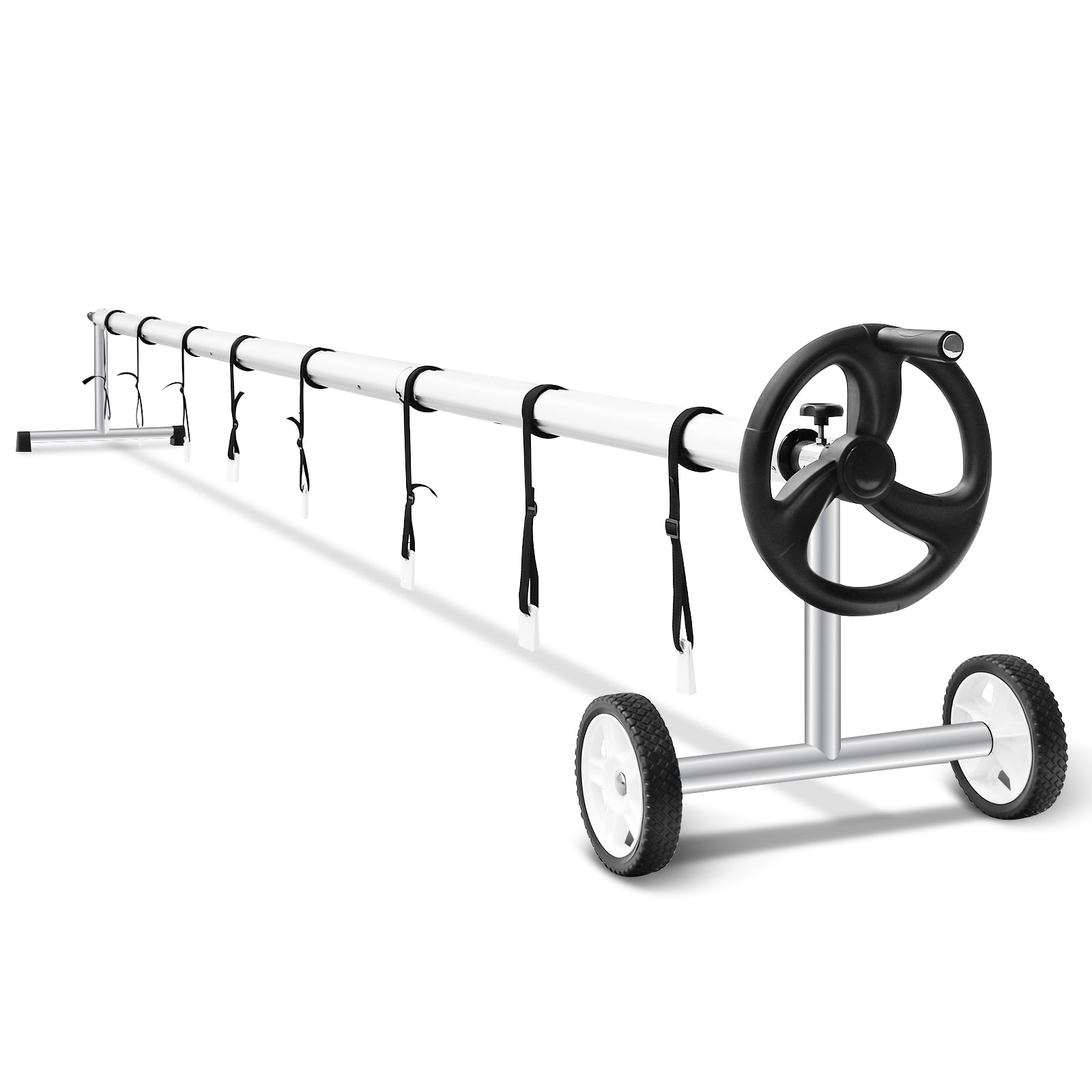 18 Feet Aluminum In-Ground Swimming Pool Cover Reel, Silver Swimming Pools at Gallery Canada