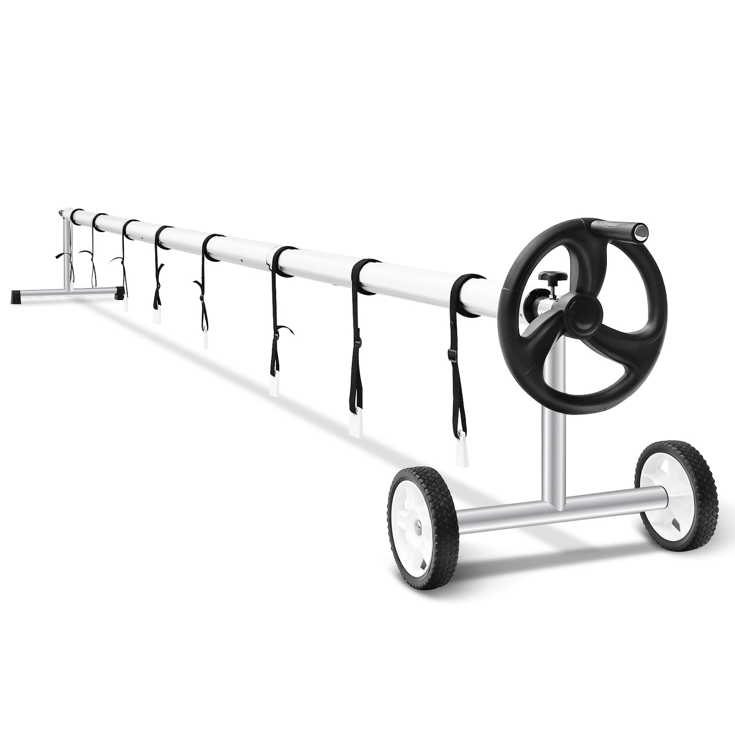 18 Feet Aluminum In-Ground Swimming Pool Cover Reel, Silver Swimming Pools at Gallery Canada