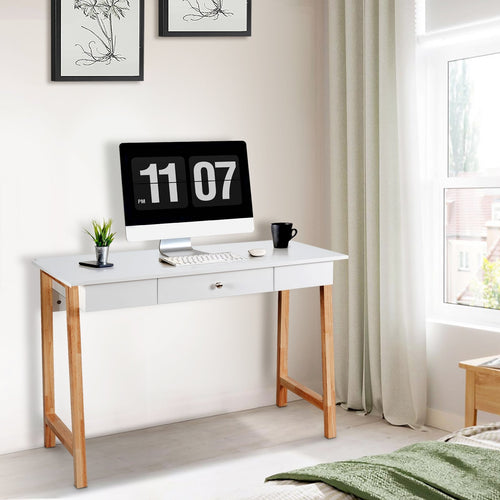 Computer Desk Laptop PC Writing Table, Natural