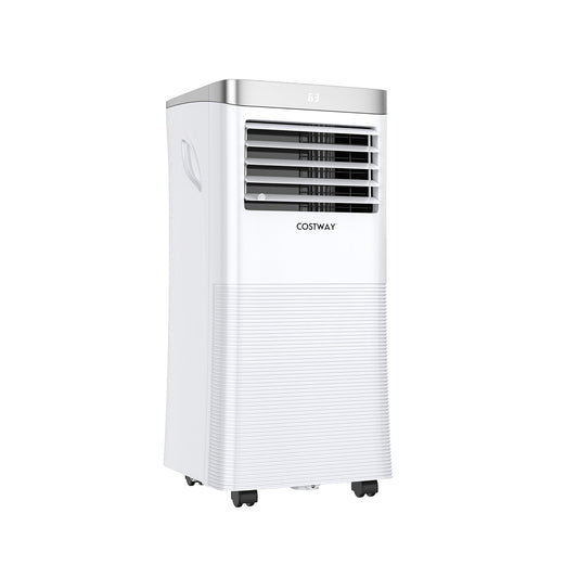 10000BTU 3-in-1 Portable Air Conditioner with Remote Control, White Portable Air Conditioners White at Gallery Canada