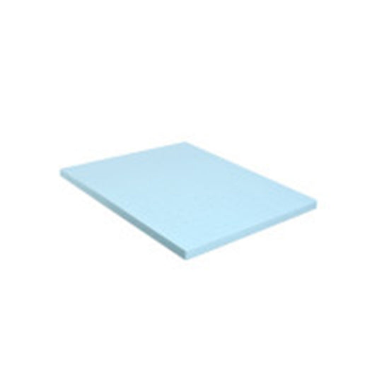 4 Inch Gel Injection Memory Foam Mattress Top Ventilated Mattress Double Bed-Full Size, Blue at Gallery Canada