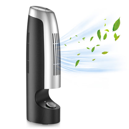 2 Pieces Mini Ionic Whisper Home Air Purifier for Dust and Smoke, Gray Air Purifiers at Gallery Canada