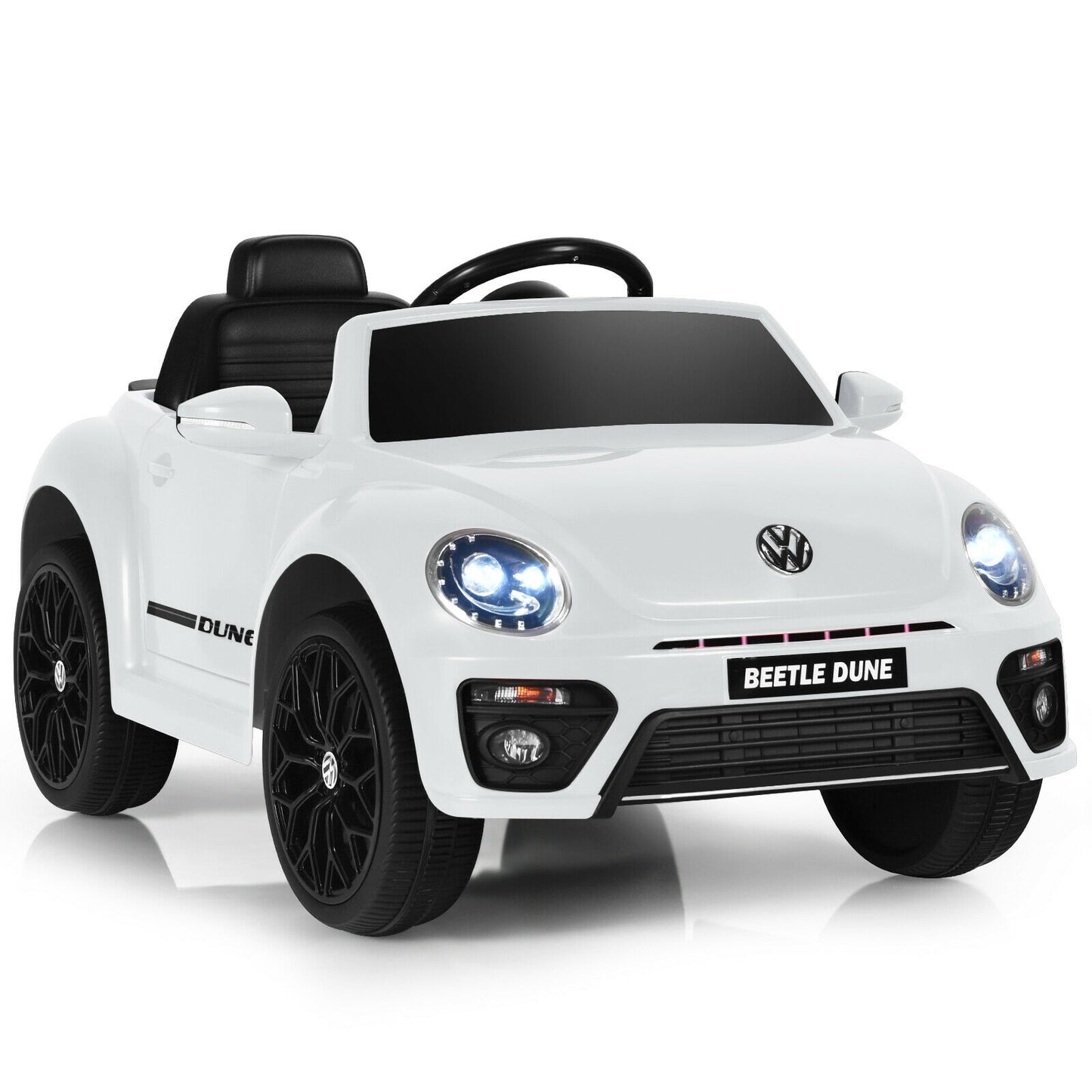 Kids Electric Ride On Car, Remote Control, White Powered Ride On Toys at Gallery Canada
