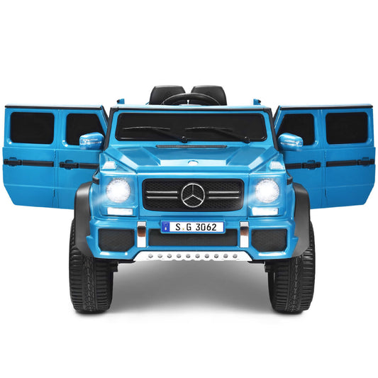 Licensed Mercedes-Benz Kids Ride On Car, 12V, Navy Powered Ride On Toys Navy at Gallery Canada