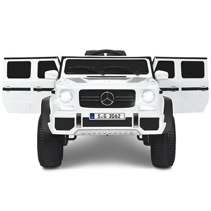 12V Licensed Kids Ride On Car, White Powered Ride On Toys White at Gallery Canada