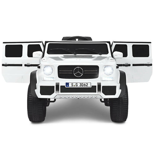12V Licensed Kids Ride On Car, White