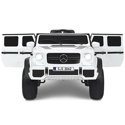12V Licensed Kids Ride On Car, White Powered Ride On Toys at Gallery Canada