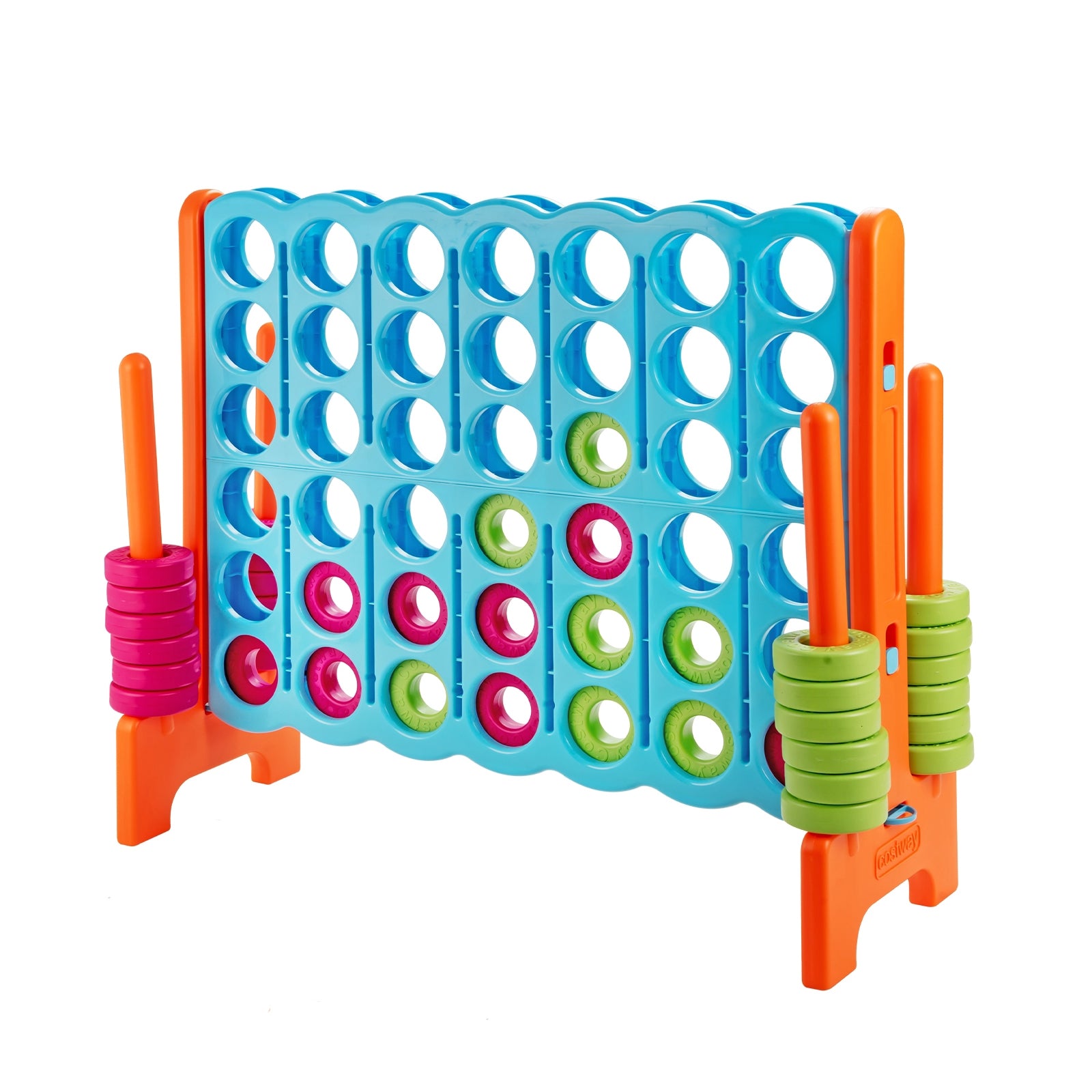 Giant Jumbo 4 In A Row Game Set, Light Blue Lawn Games at Gallery Canada