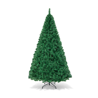 Artificial PVC Hinged Christmas Tree with Solid Metal Stand-8 ft, Green Christmas Tree at Gallery Canada