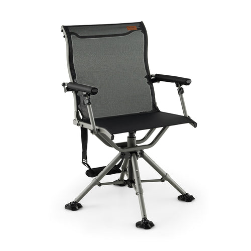 360 Degree Silent Swivel Hunting Chair, Black
