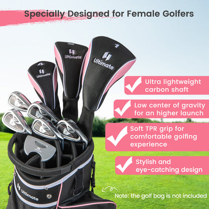 Women's 9-Piece Golf Club Set, Pink Golf at Gallery Canada