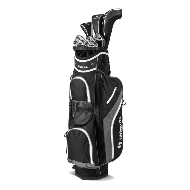 Golf Cart Bag with 14 Way Top Dividers, Gray at Gallery Canada