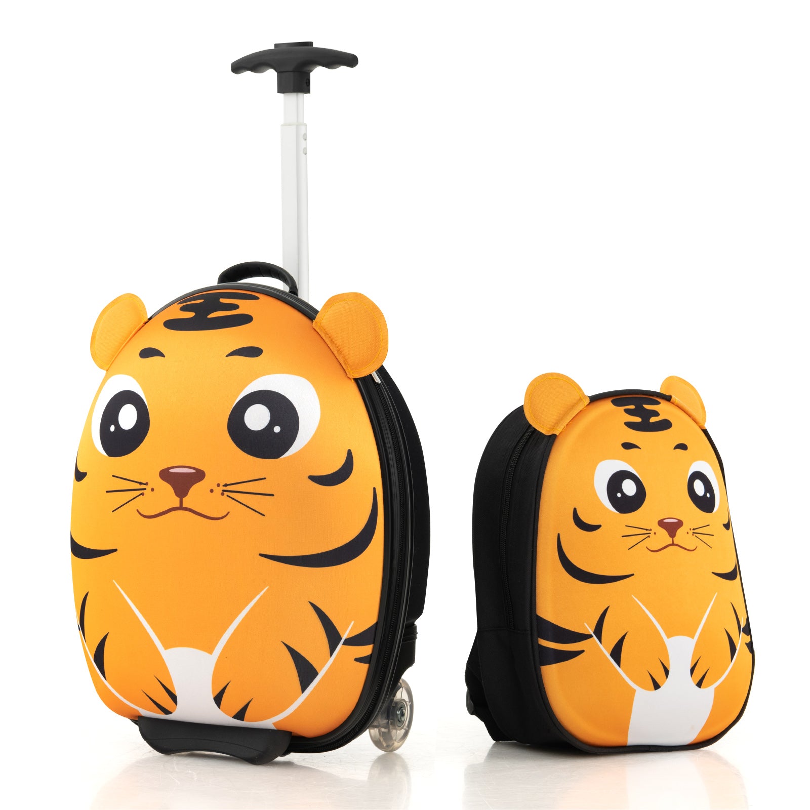 Lightweight and Portable Rolling Suitcase for Children, Yellow Kids Luggage Yellow at Gallery Canada
