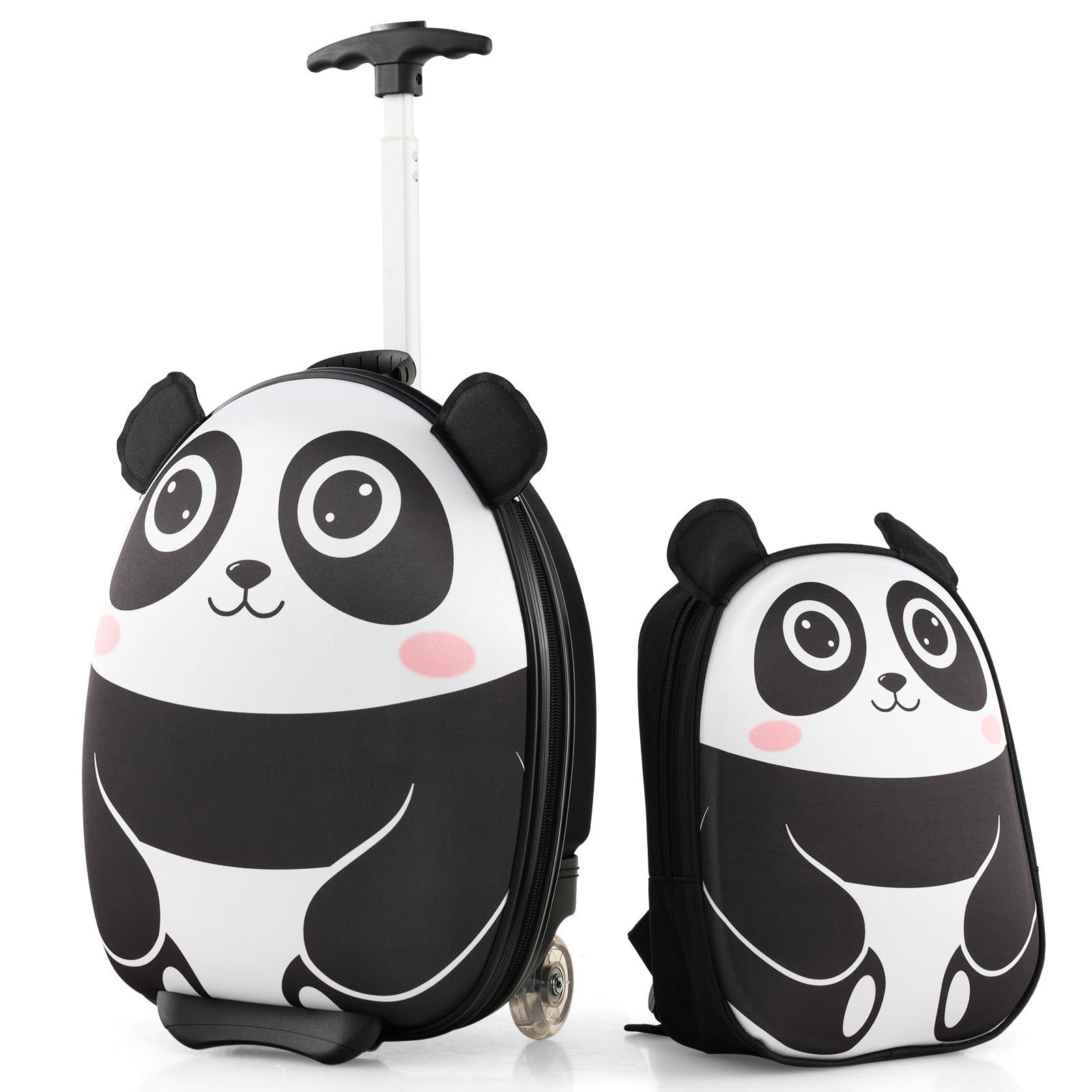 Lightweight and Portable Rolling Suitcase for Children, White Kids Luggage at Gallery Canada