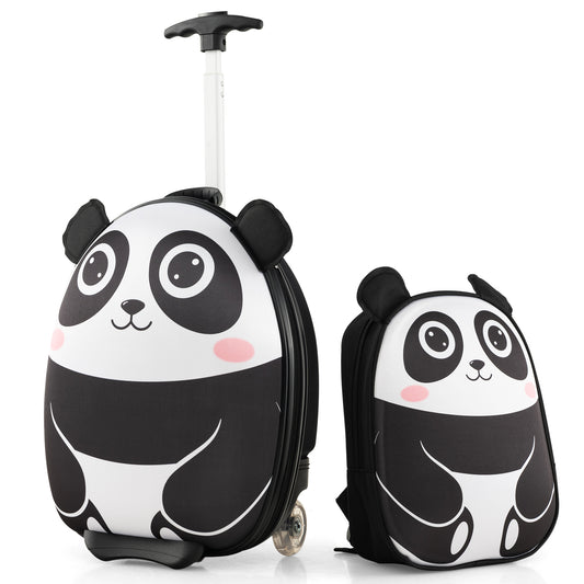 Lightweight Portable Rolling Suitcase, White Kids Luggage White at Gallery Canada