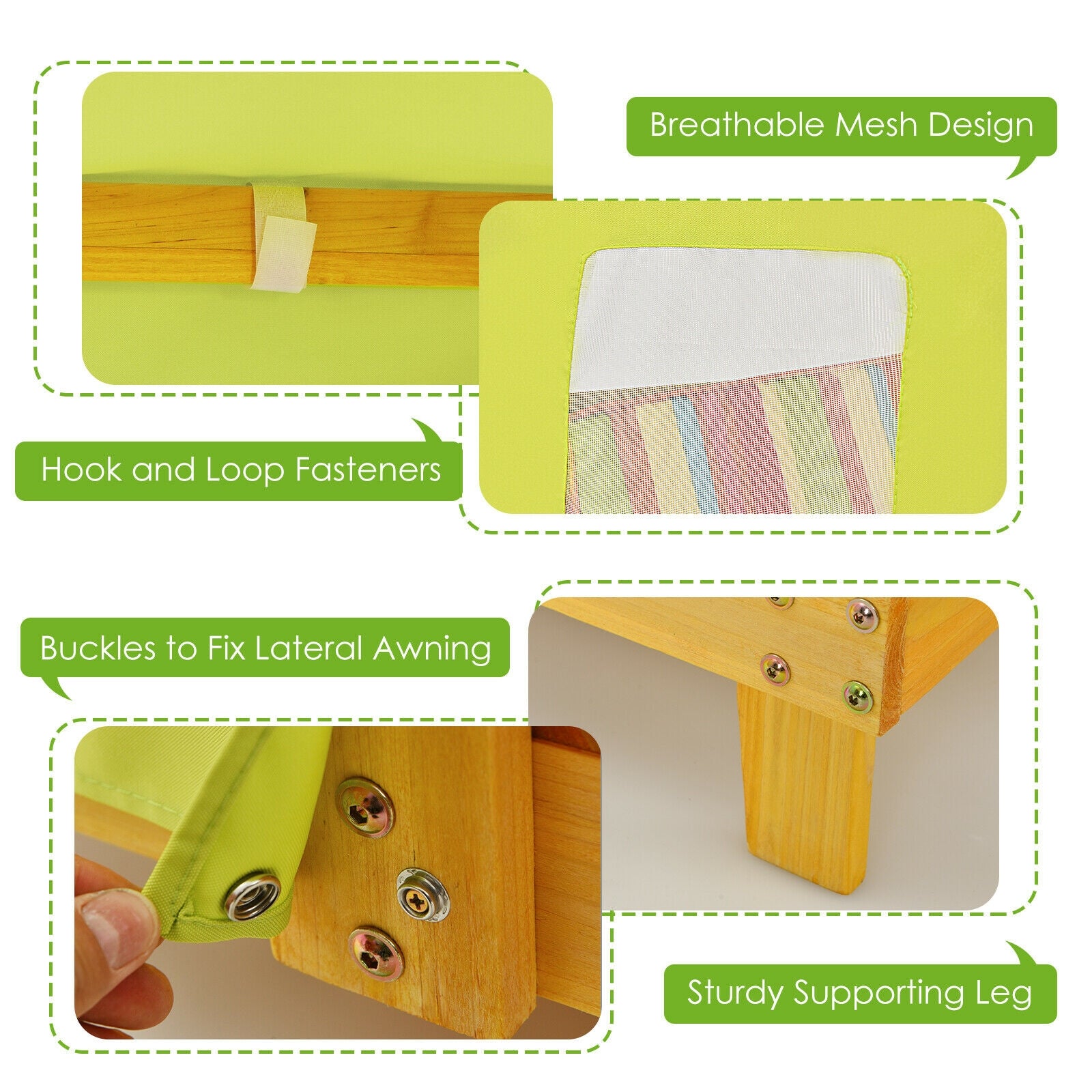 Kids Patio Lounge Chair with Cup Holders and Awning, Multicolor Kids Chairs & Seating at Gallery Canada