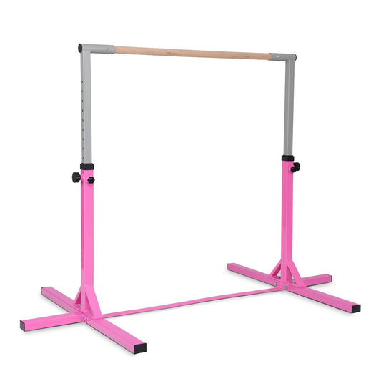 Adjustable Gymnastics Bar Horizontal Bar for Kids, Pink Toy Sports Pink at Gallery Canada