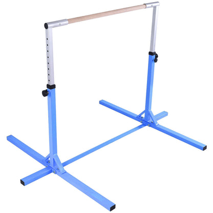 Adjustable Gymnastics Bar Horizontal Bar for Kids, Blue Toy Sports at Gallery Canada
