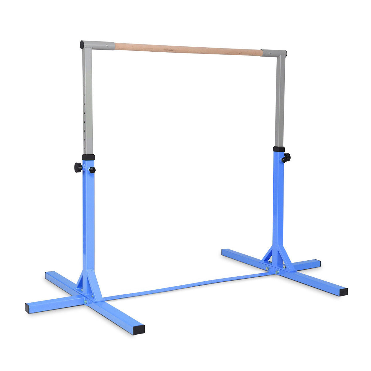Adjustable Gymnastics Bar Horizontal Bar for Kids, Blue Toy Sports Blue at Gallery Canada