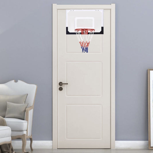 Over-The-Door Mini Basketball Hoop Includes Basketball and 2 Nets, Multicolor - Gallery Canada