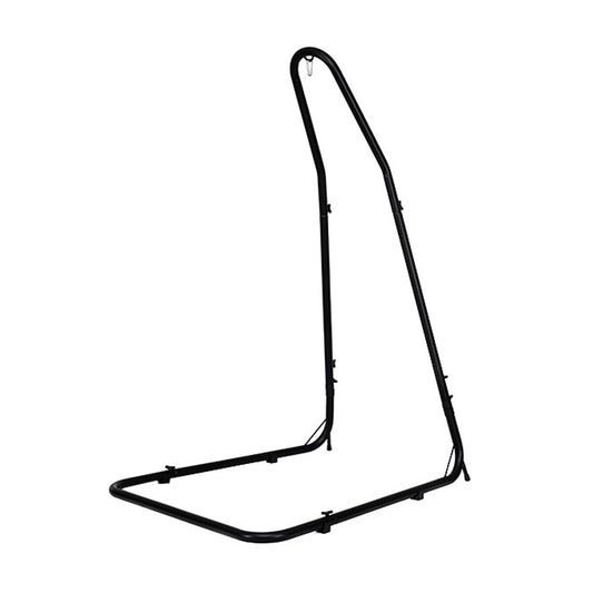 Adjustable Hammock Chair Stand, Steel Frame, Black Hammocks Black at Gallery Canada