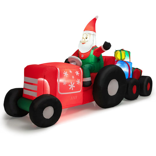 9 Feet Long Christmas Inflatables Santa Claus Decoration, Multicolor Christmas Inflatables Multicolor at Gallery Canada