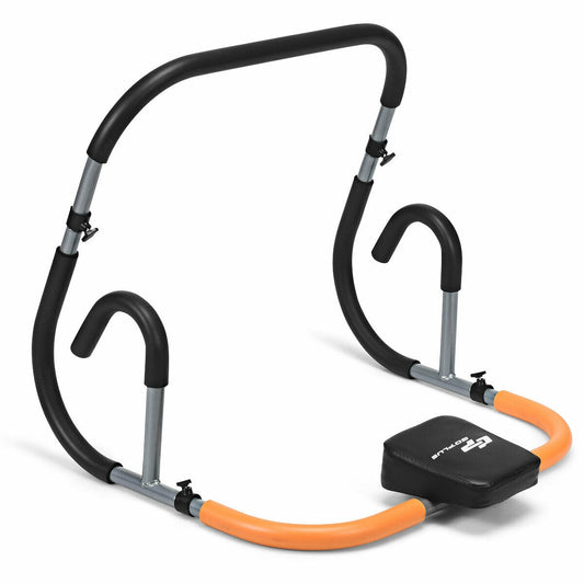 Portable Ab Fitness Crunch Machine, Black Benches Racks & Bars Black at Gallery Canada