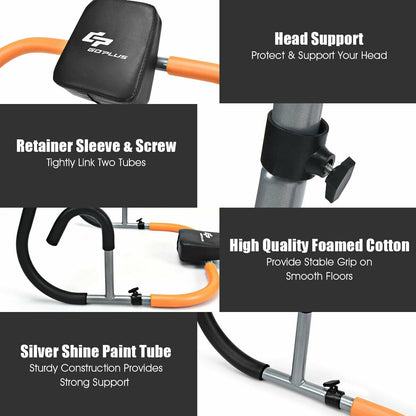 Portable Ab Fitness Crunch Machine, Black Benches Racks & Bars at Gallery Canada